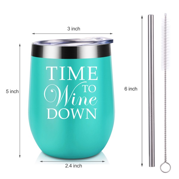 Day without Wine - Insulated Tumbler - Rose Gold – Chris's Stuff, Inc